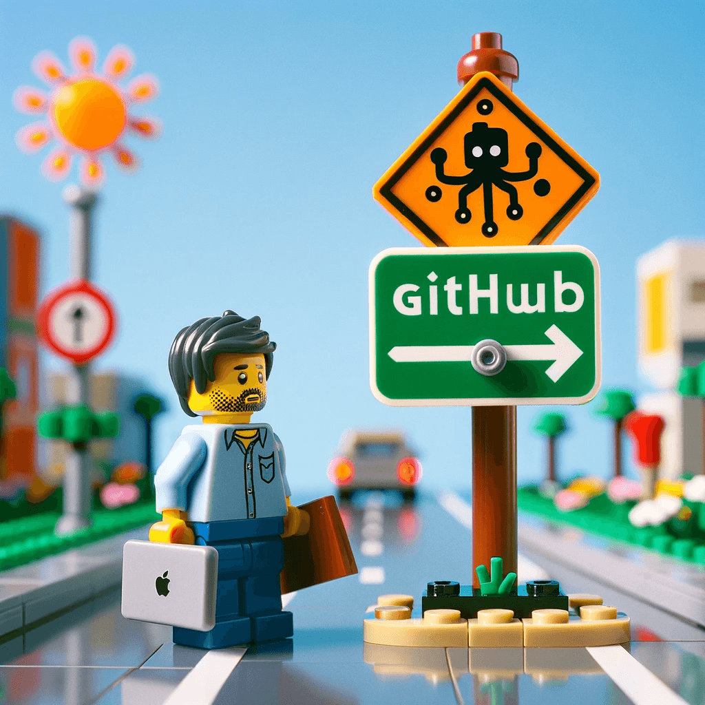 Developer using github pages