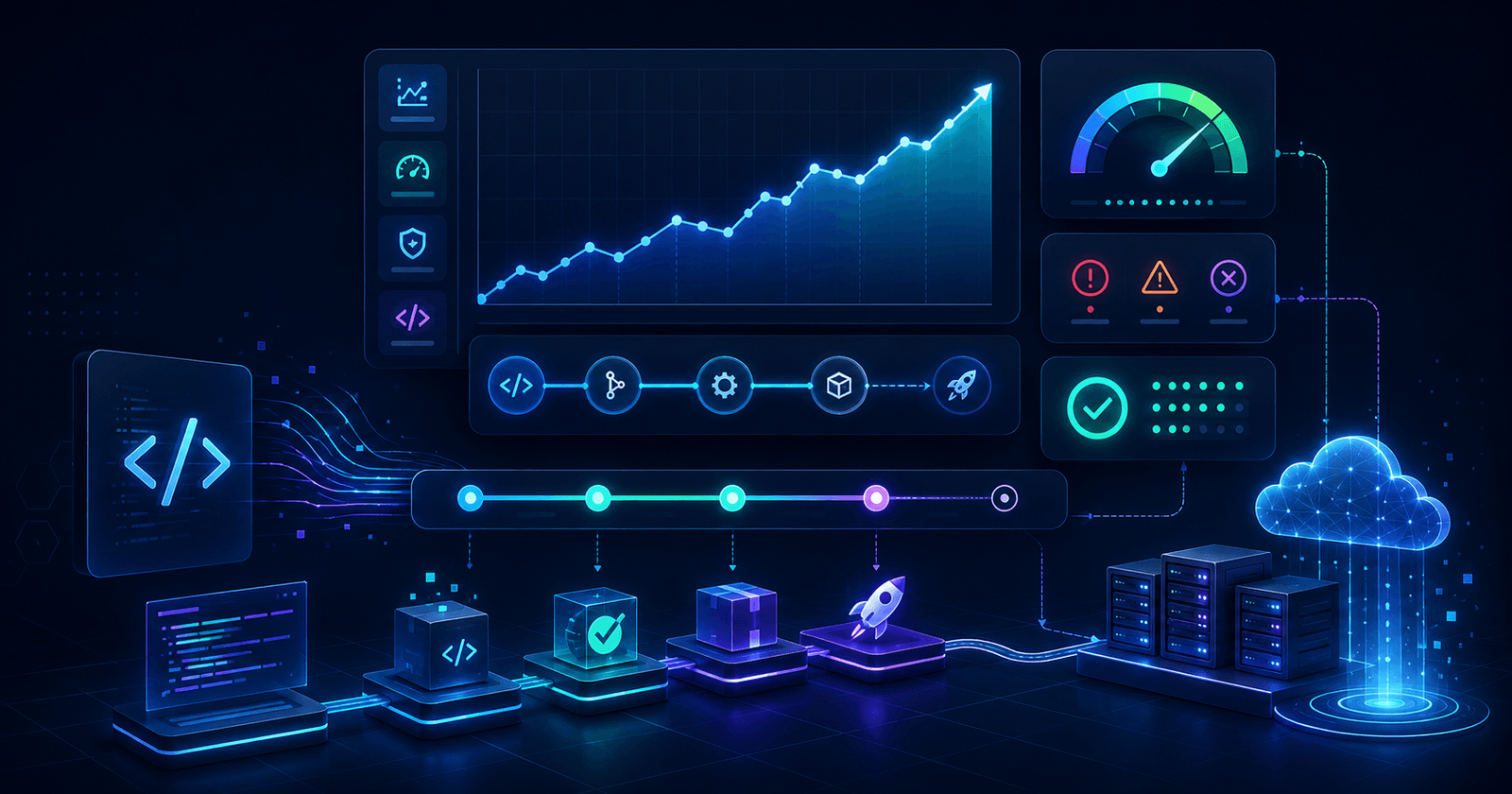 A dashboard of software engineering metrics