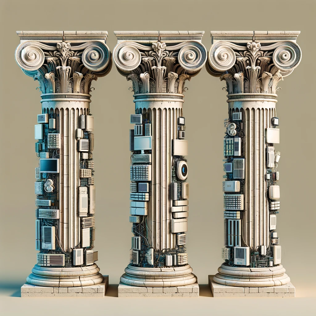 Three pillars of knowledge